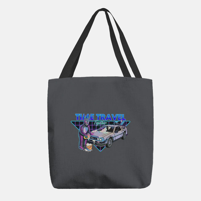 Time Travel Together-None-Basic Tote-Bag-Diego Gurgell