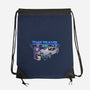 Time Travel Together-None-Drawstring-Bag-Diego Gurgell