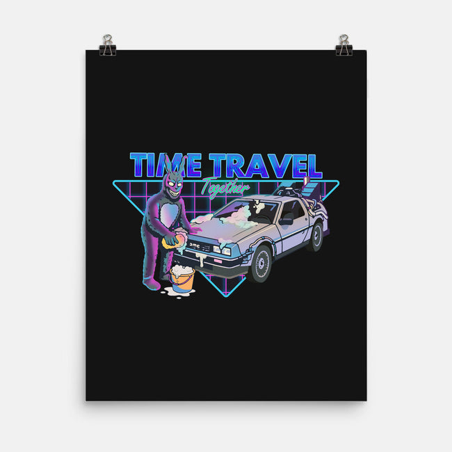 Time Travel Together-None-Matte-Poster-Diego Gurgell