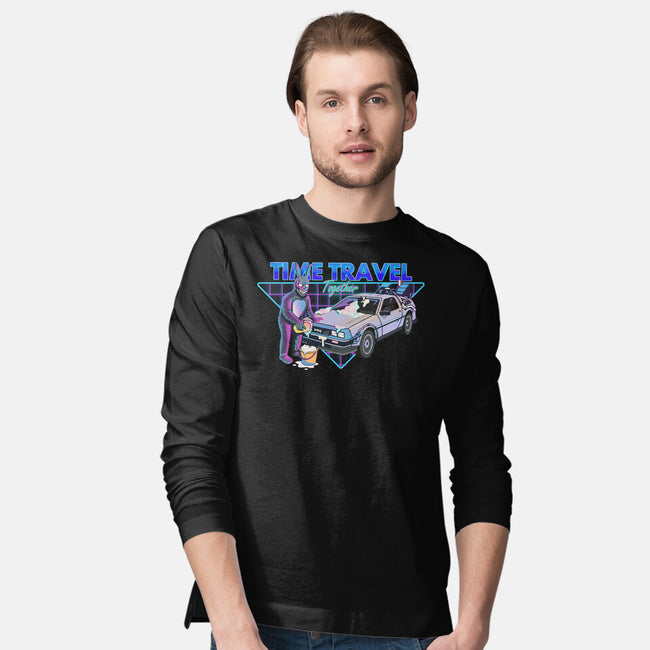 Time Travel Together-Mens-Long Sleeved-Tee-Diego Gurgell