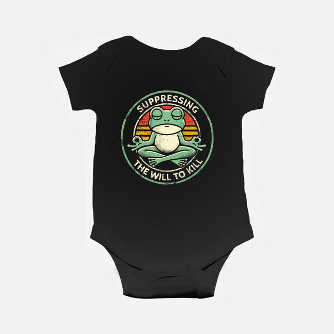 Suppressing The Will To Kill-Baby-Basic-Onesie-BridgeWalker