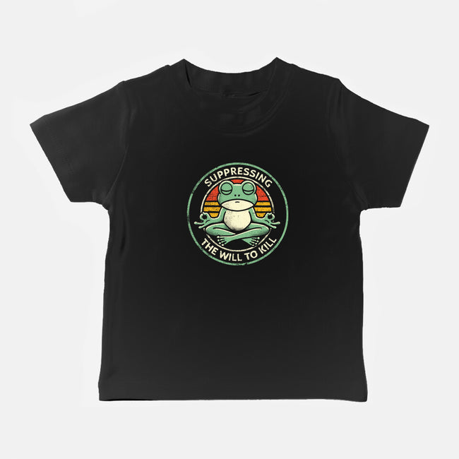 Suppressing The Will To Kill-Baby-Basic-Tee-BridgeWalker
