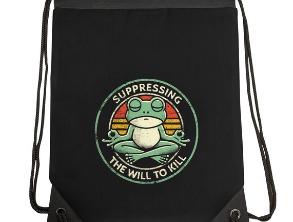 Suppressing The Will To Kill