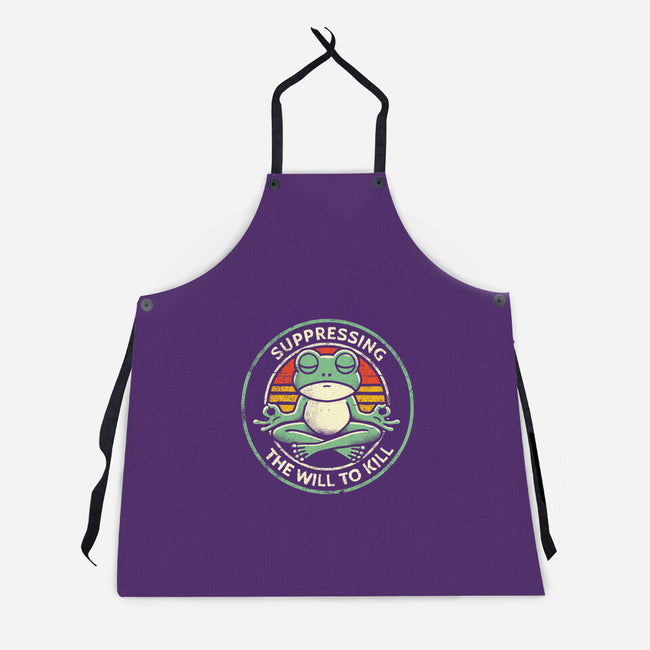Suppressing The Will To Kill-Unisex-Kitchen-Apron-BridgeWalker
