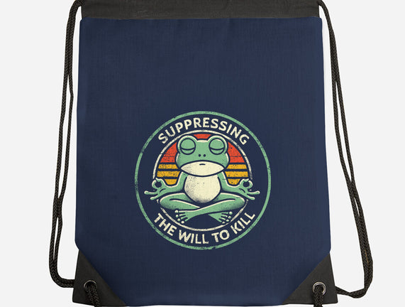 Suppressing The Will To Kill