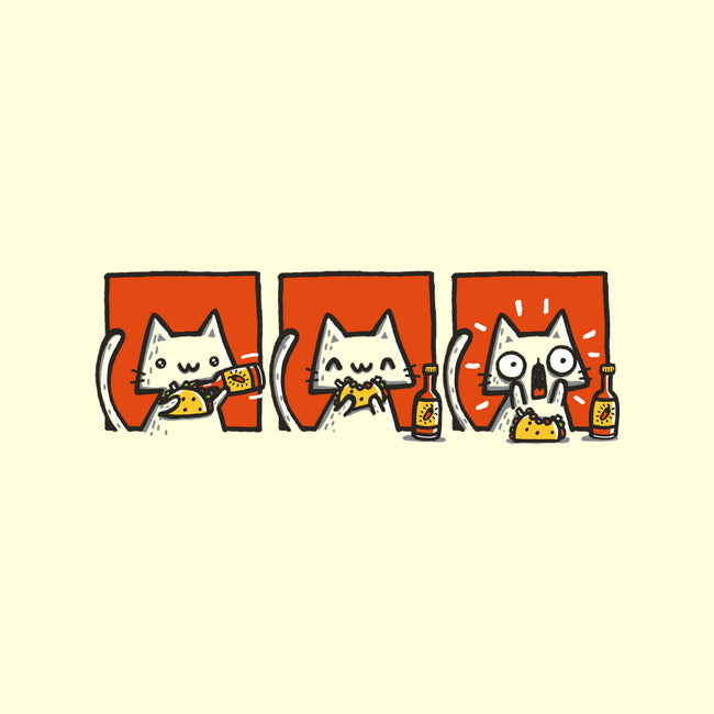 Hot Sauce Cat-Mens-Basic-Tee-Wenceslao A Romero