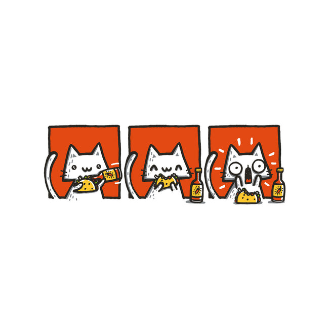 Hot Sauce Cat-Mens-Basic-Tee-Wenceslao A Romero