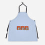 Hot Sauce Cat-Unisex-Kitchen-Apron-Wenceslao A Romero