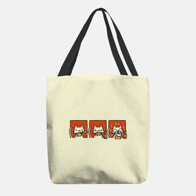 Hot Sauce Cat-None-Basic Tote-Bag-Wenceslao A Romero