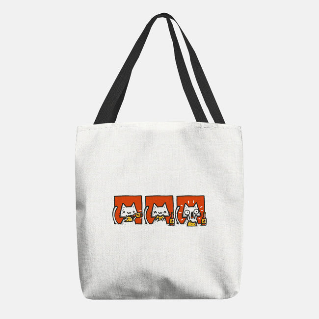 Hot Sauce Cat-None-Basic Tote-Bag-Wenceslao A Romero