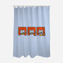 Hot Sauce Cat-None-Polyester-Shower Curtain-Wenceslao A Romero