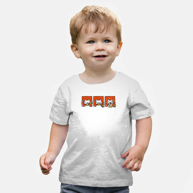 Hot Sauce Cat-Baby-Basic-Tee-Wenceslao A Romero