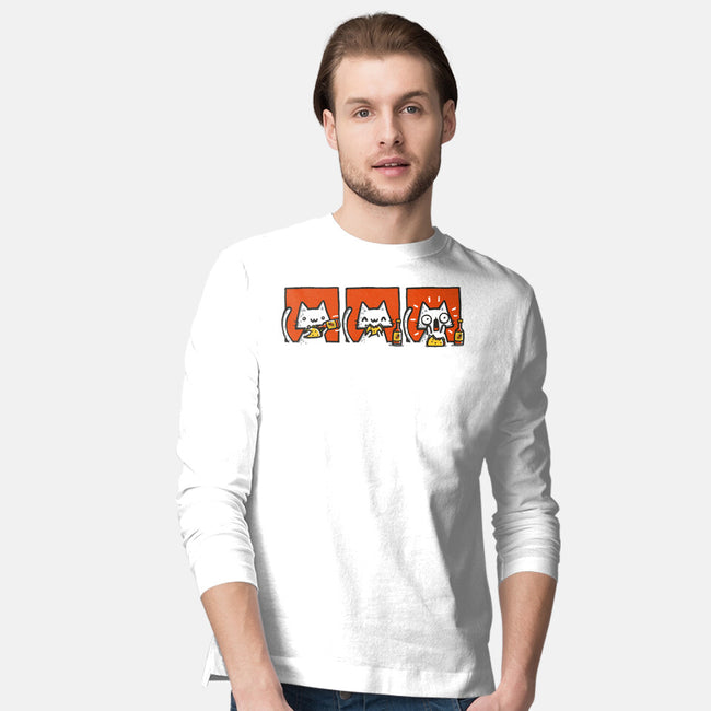Hot Sauce Cat-Mens-Long Sleeved-Tee-Wenceslao A Romero