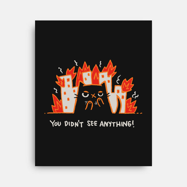 Didn't See Anything-None-Stretched-Canvas-Wenceslao A Romero