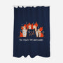 Didn't See Anything-None-Polyester-Shower Curtain-Wenceslao A Romero