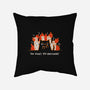 Didn't See Anything-None-Removable Cover w Insert-Throw Pillow-Wenceslao A Romero
