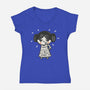 We Are The Resistance-Womens-V-Neck-Tee-Wenceslao A Romero