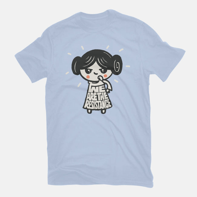 We Are The Resistance-Womens-Fitted-Tee-Wenceslao A Romero