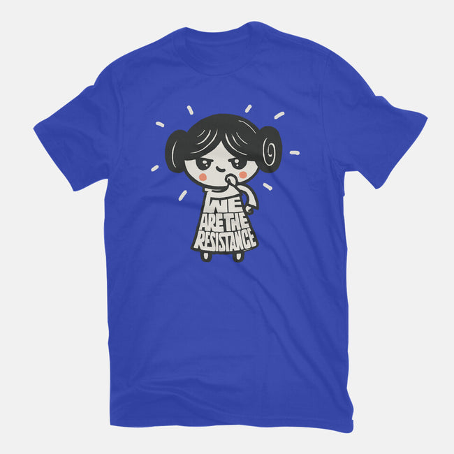We Are The Resistance-Womens-Fitted-Tee-Wenceslao A Romero