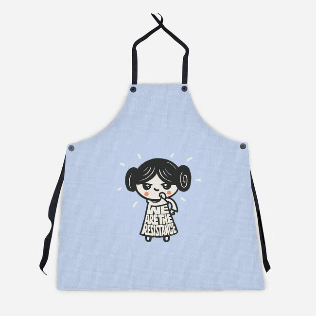 We Are The Resistance-Unisex-Kitchen-Apron-Wenceslao A Romero
