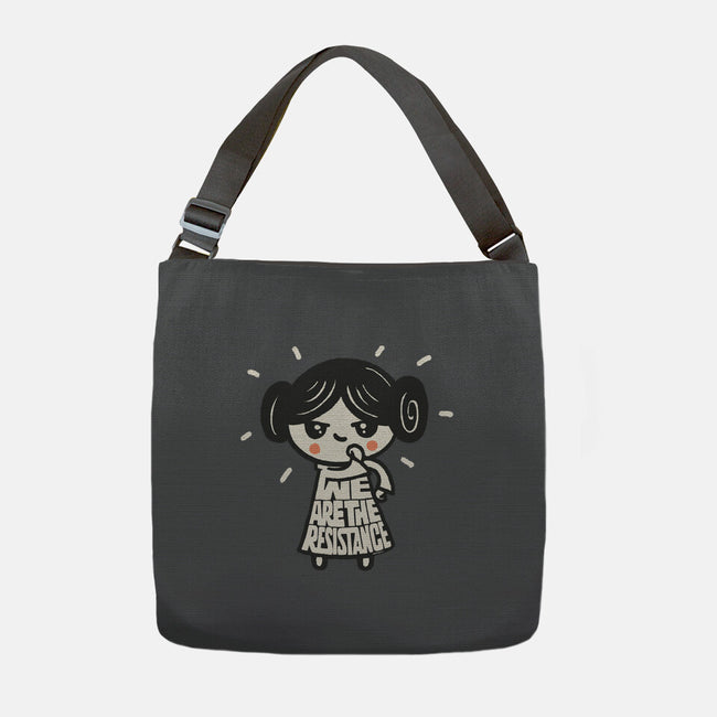 We Are The Resistance-None-Adjustable Tote-Bag-Wenceslao A Romero