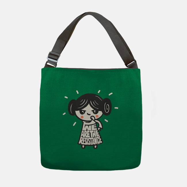 We Are The Resistance-None-Adjustable Tote-Bag-Wenceslao A Romero