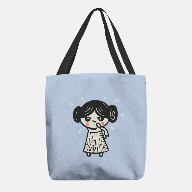 We Are The Resistance-None-Basic Tote-Bag-Wenceslao A Romero