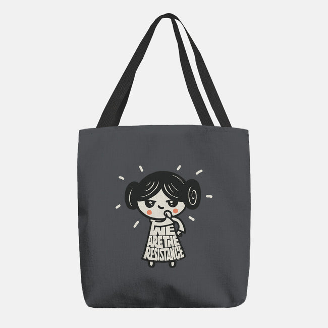 We Are The Resistance-None-Basic Tote-Bag-Wenceslao A Romero