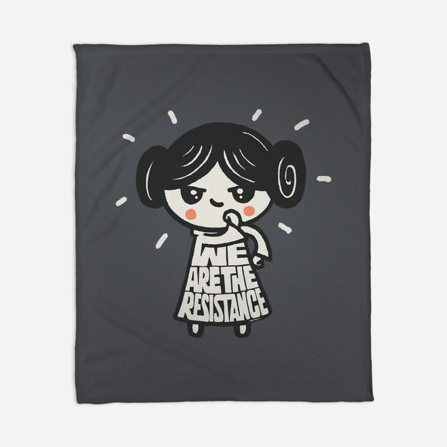 We Are The Resistance-None-Fleece-Blanket-Wenceslao A Romero