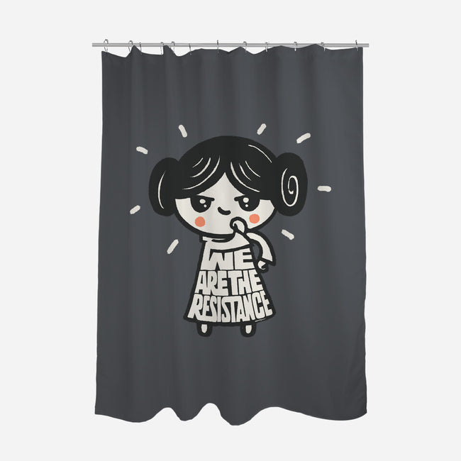 We Are The Resistance-None-Polyester-Shower Curtain-Wenceslao A Romero