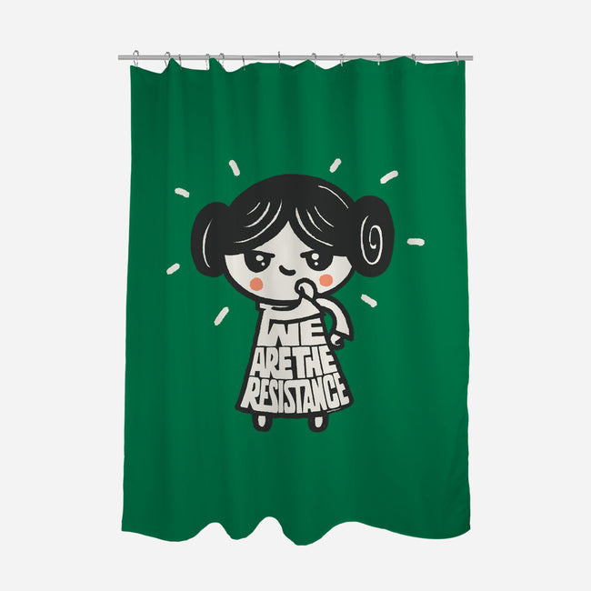 We Are The Resistance-None-Polyester-Shower Curtain-Wenceslao A Romero