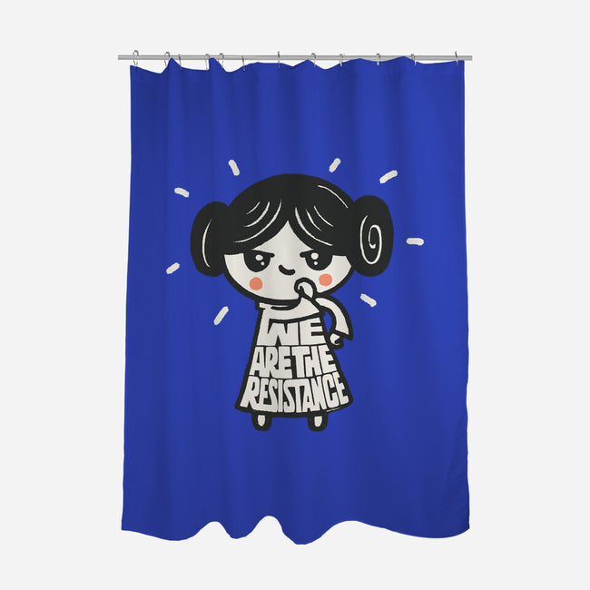 We Are The Resistance-None-Polyester-Shower Curtain-Wenceslao A Romero