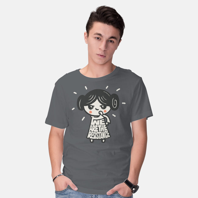 We Are The Resistance-Mens-Basic-Tee-Wenceslao A Romero