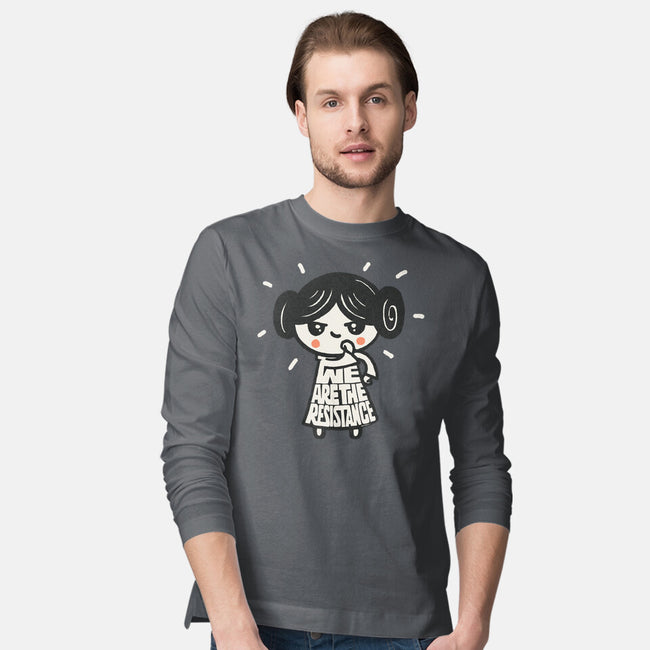 We Are The Resistance-Mens-Long Sleeved-Tee-Wenceslao A Romero
