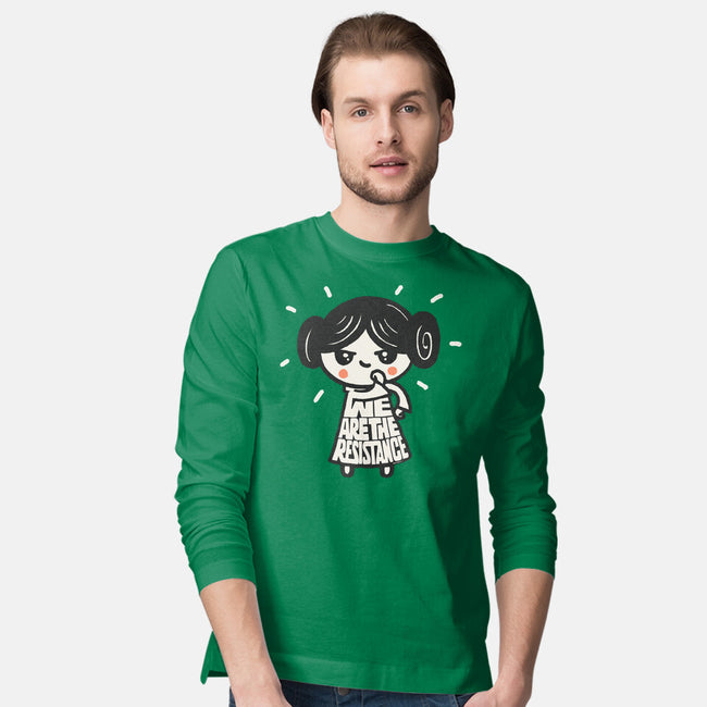 We Are The Resistance-Mens-Long Sleeved-Tee-Wenceslao A Romero