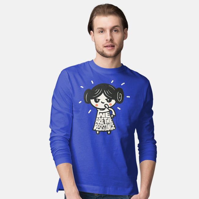 We Are The Resistance-Mens-Long Sleeved-Tee-Wenceslao A Romero