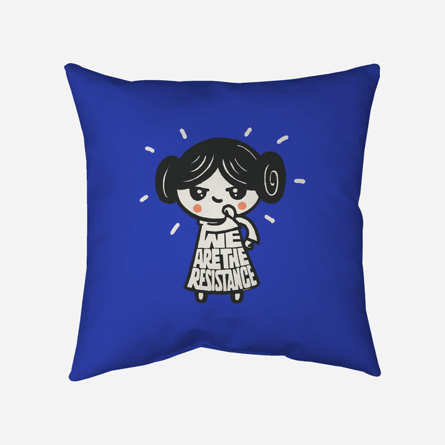 We Are The Resistance-None-Removable Cover w Insert-Throw Pillow-Wenceslao A Romero