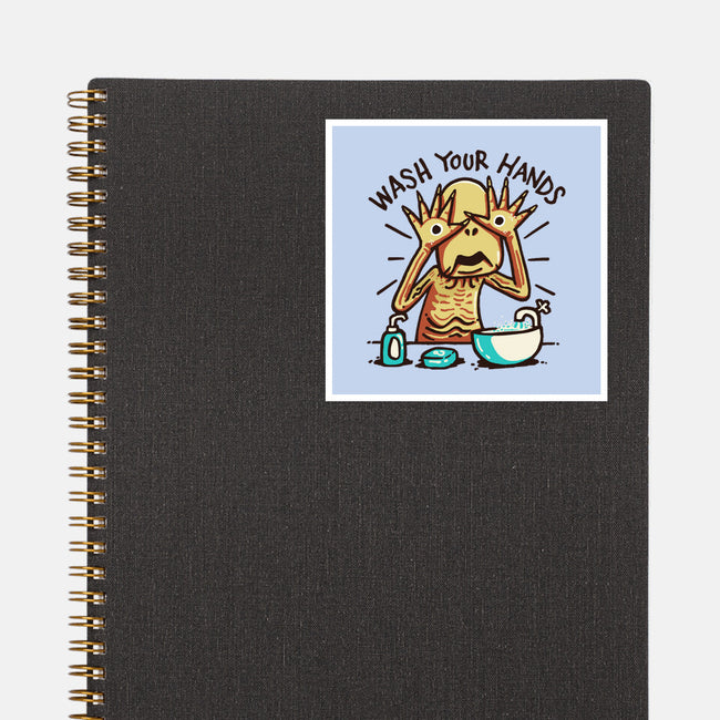 Dirty Hands-None-Glossy-Sticker-Wenceslao A Romero