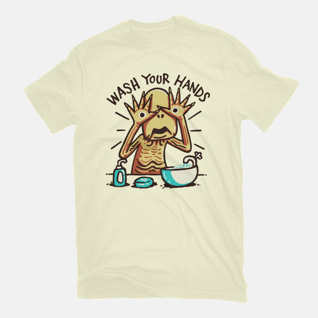 Dirty Hands-Mens-Basic-Tee-Wenceslao A Romero