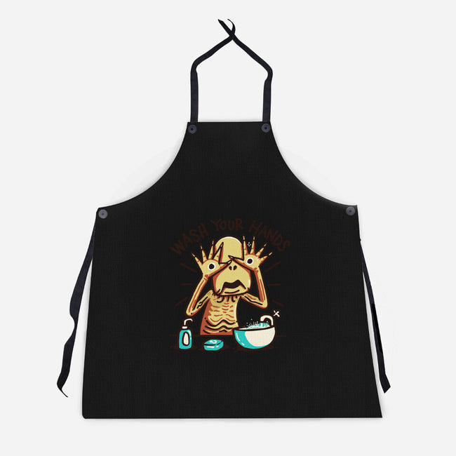 Dirty Hands-Unisex-Kitchen-Apron-Wenceslao A Romero