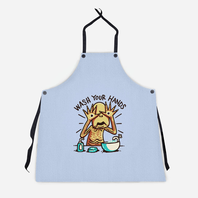 Dirty Hands-Unisex-Kitchen-Apron-Wenceslao A Romero
