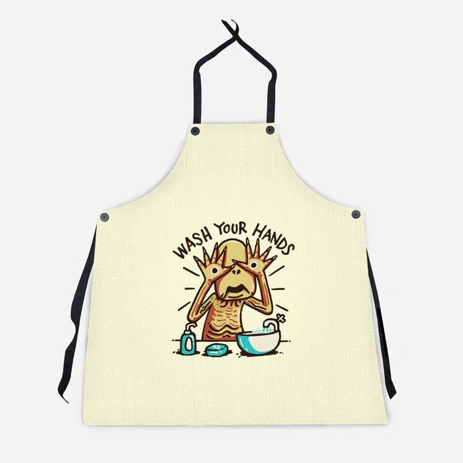 Dirty Hands-Unisex-Kitchen-Apron-Wenceslao A Romero