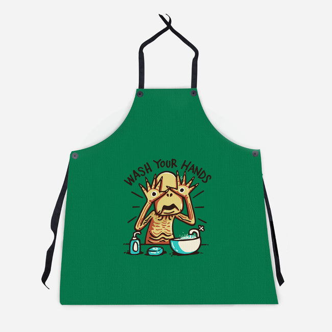 Dirty Hands-Unisex-Kitchen-Apron-Wenceslao A Romero