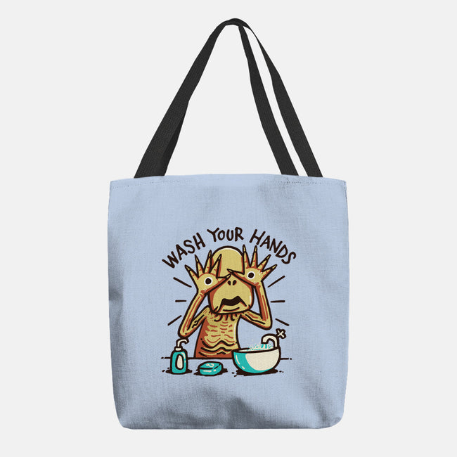 Dirty Hands-None-Basic Tote-Bag-Wenceslao A Romero