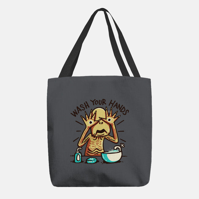 Dirty Hands-None-Basic Tote-Bag-Wenceslao A Romero