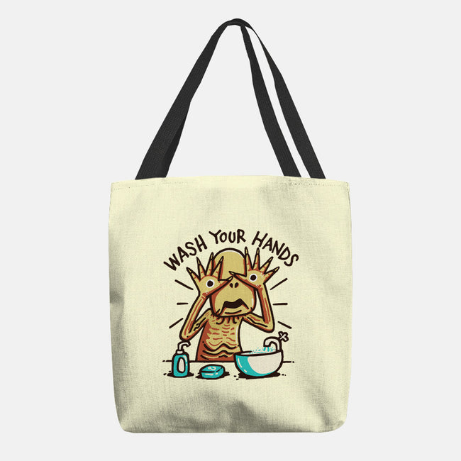 Dirty Hands-None-Basic Tote-Bag-Wenceslao A Romero
