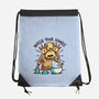 Dirty Hands-None-Drawstring-Bag-Wenceslao A Romero