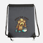 Dirty Hands-None-Drawstring-Bag-Wenceslao A Romero