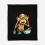 Dirty Hands-None-Fleece-Blanket-Wenceslao A Romero