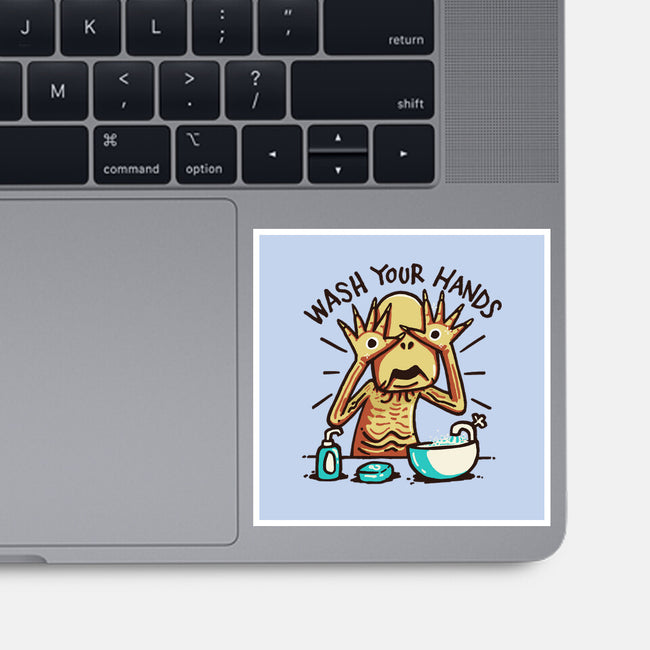 Dirty Hands-None-Glossy-Sticker-Wenceslao A Romero